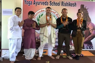 Yoga Ayurveda School Rishikesh India, Laxman Jhula, Rishikesh
